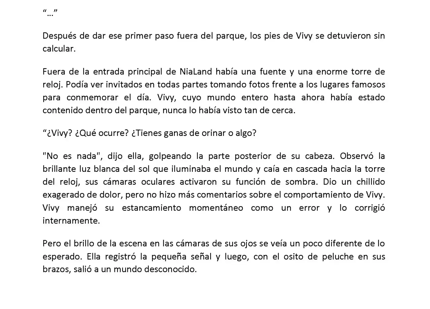 Vivy: Fluorite Eye's Song (Novela) - Capítulo 2.04 - Página 8 - LectorTMOo