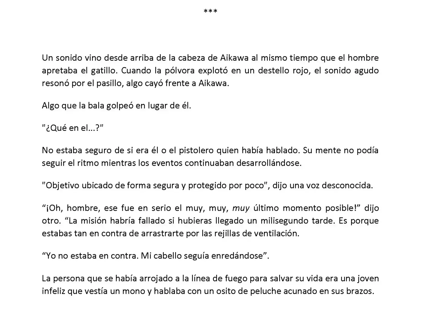 Vivy: Fluorite Eye's Song (Novela) - Capítulo 2.05 - Página 5 - LectorTMOo