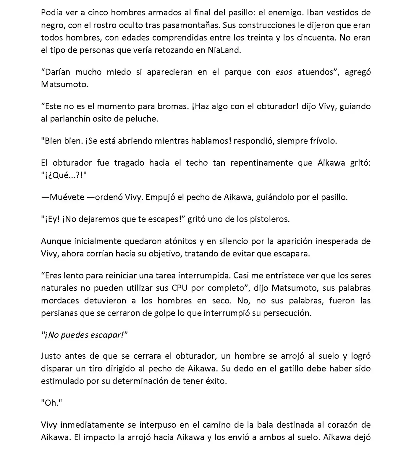 Vivy: Fluorite Eye's Song (Novela) - Capítulo 2.06 - Página 3 - LectorTMOo