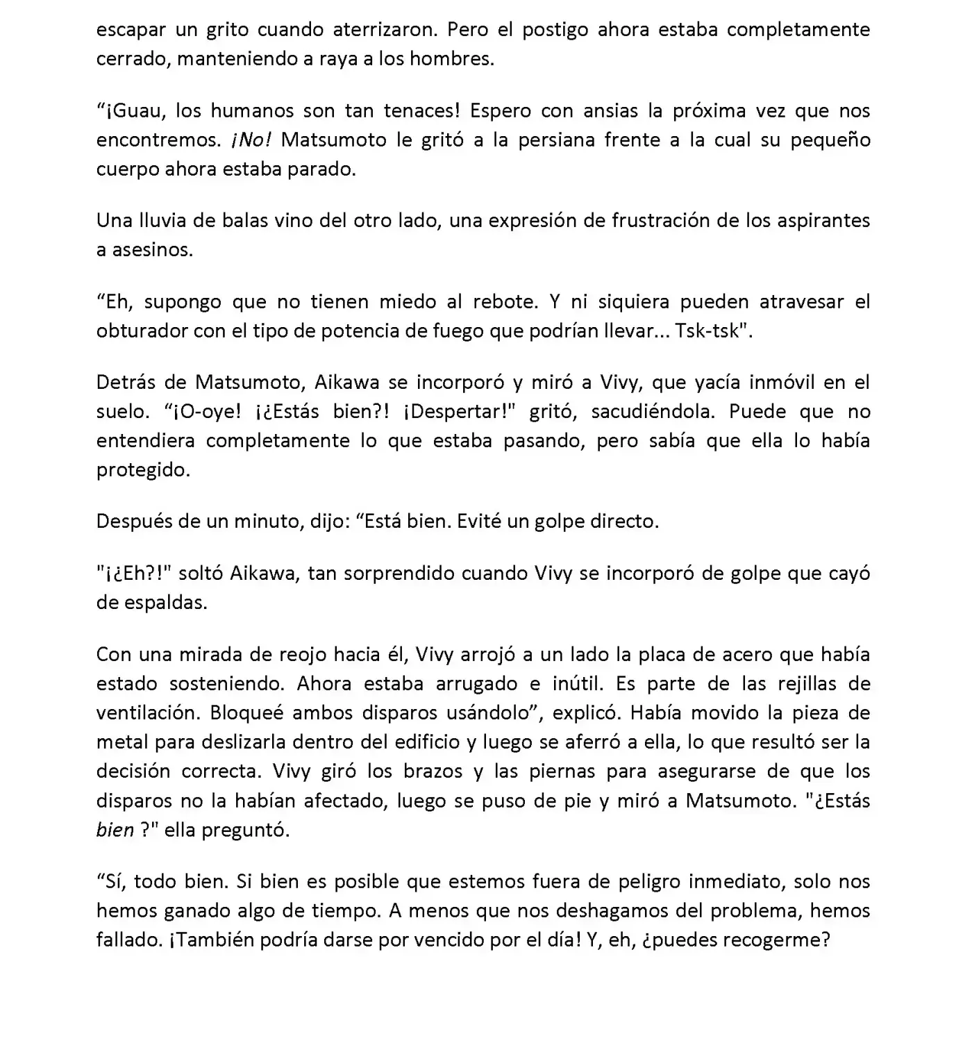Vivy: Fluorite Eye's Song (Novela) - Capítulo 2.06 - Página 4 - LectorTMOo