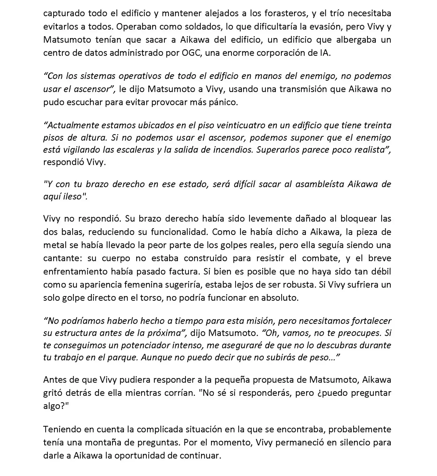 Vivy: Fluorite Eye's Song (Novela) - Capítulo 2.06 - Página 7 - LectorTMOo