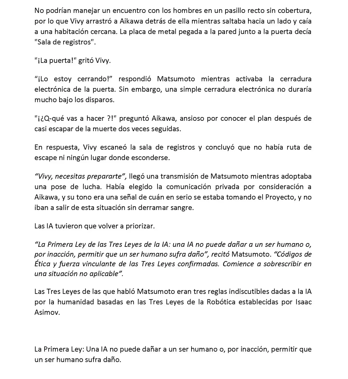 Vivy: Fluorite Eye's Song (Novela) - Capítulo 2.061 - Página 4 - LectorTMOo