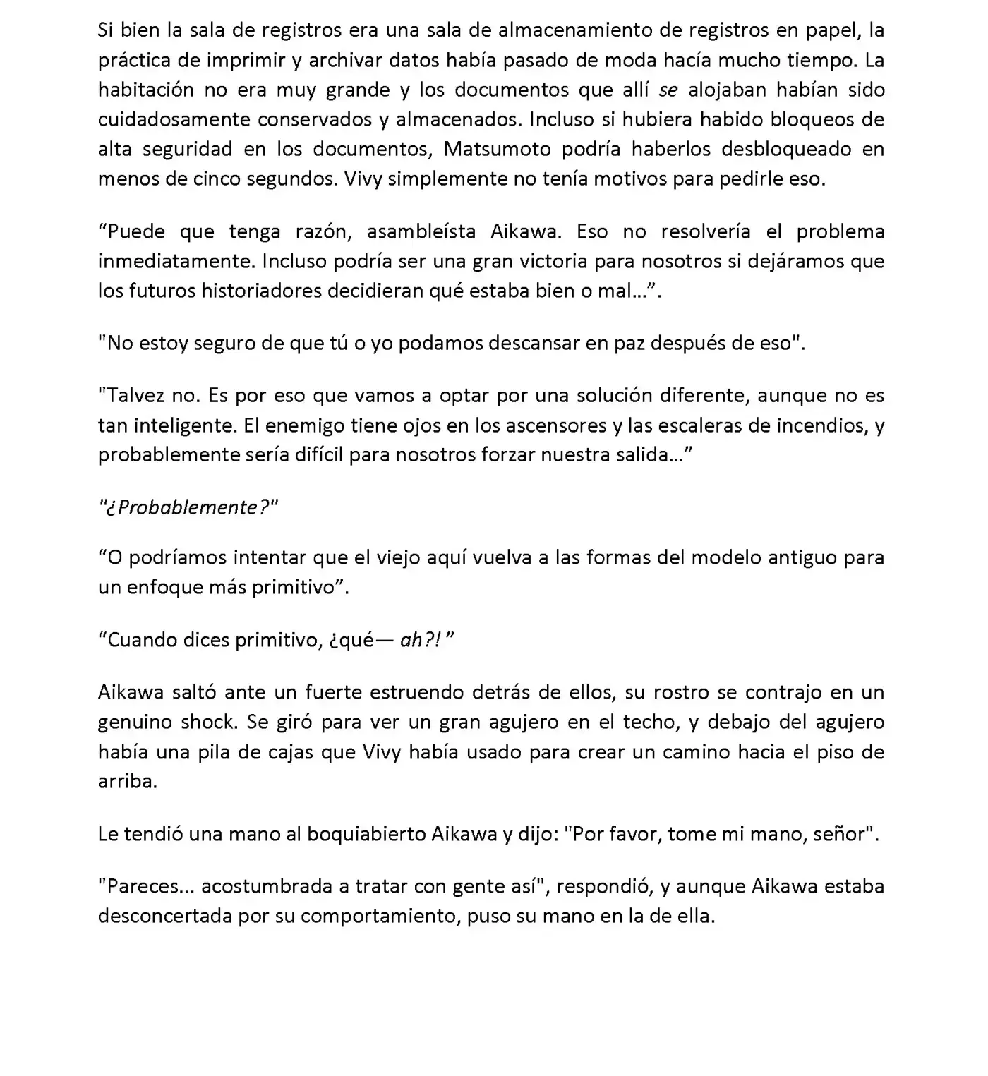 Vivy: Fluorite Eye's Song (Novela) - Capítulo 2.061 - Página 9 - LectorTMOo