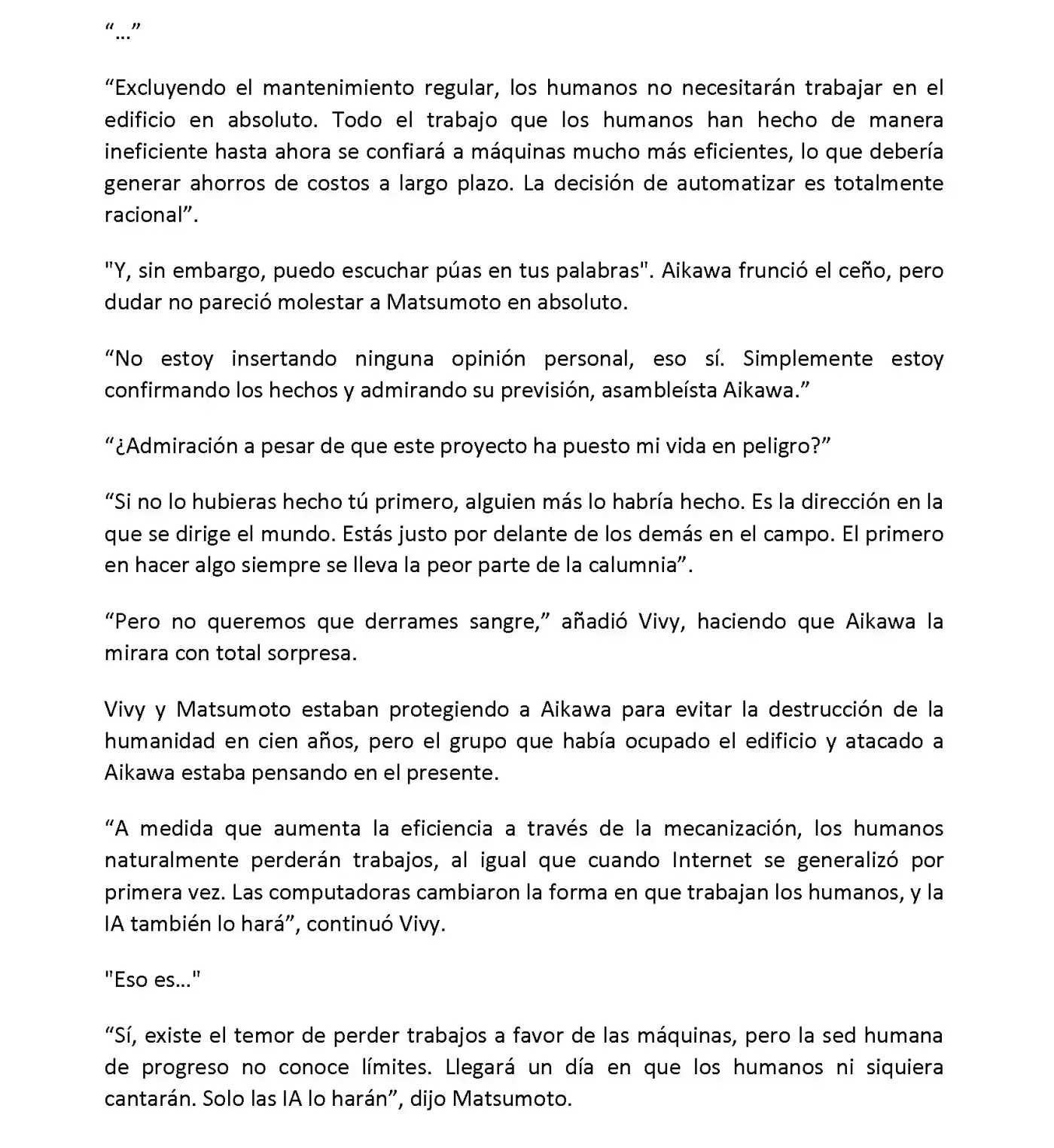 Vivy: Fluorite Eye's Song (Novela) - Capítulo 2.07 - Página 3 - LectorTMOo