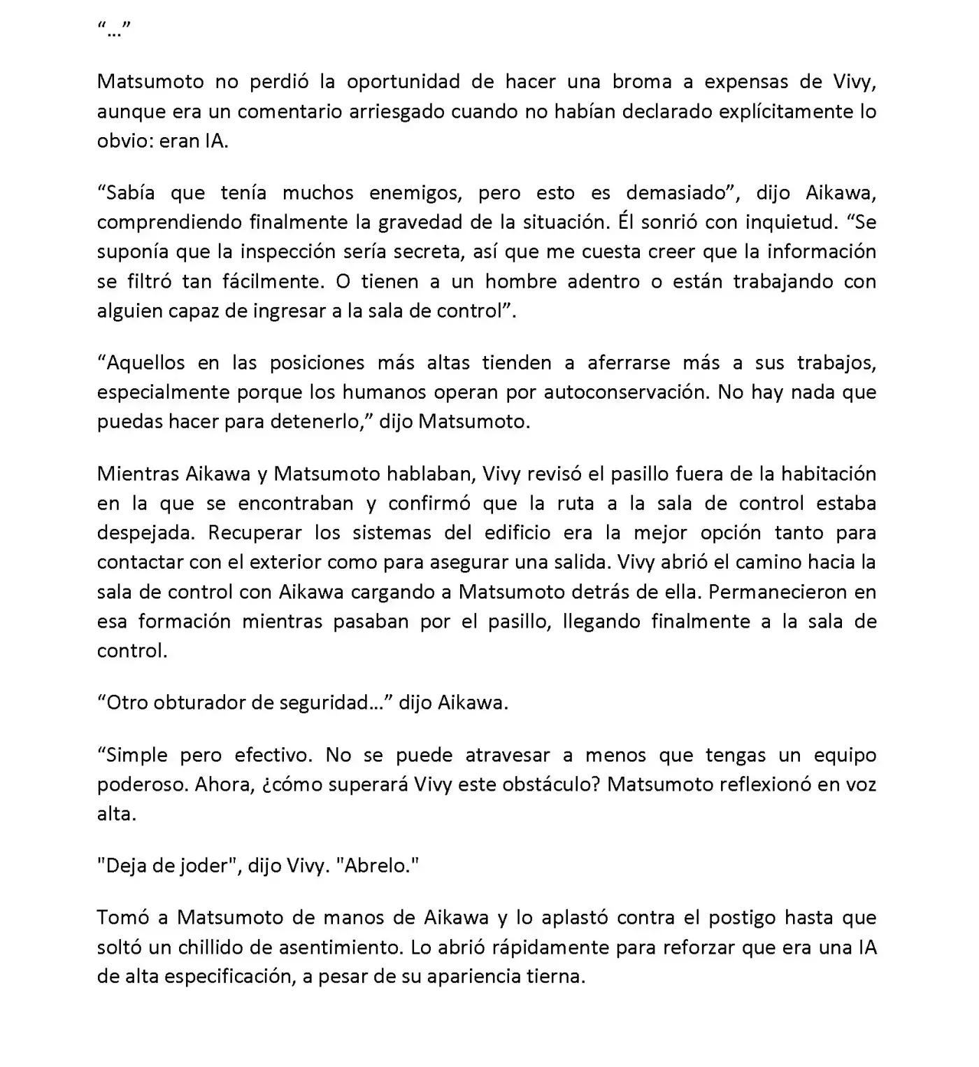 Vivy: Fluorite Eye's Song (Novela) - Capítulo 2.07 - Página 4 - LectorTMOo