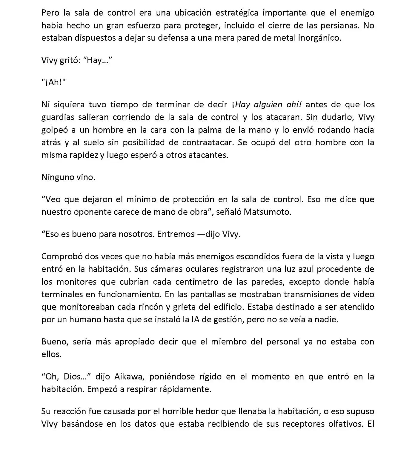 Vivy: Fluorite Eye's Song (Novela) - Capítulo 2.07 - Página 5 - LectorTMOo
