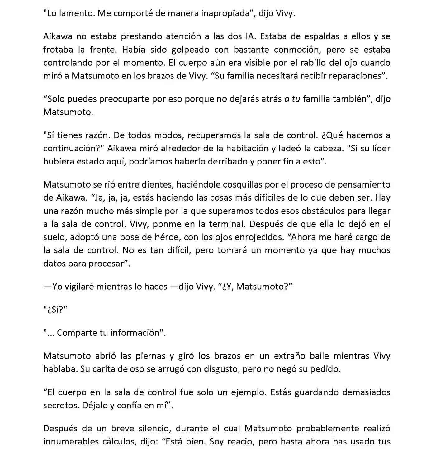 Vivy: Fluorite Eye's Song (Novela) - Capítulo 2.07 - Página 7 - LectorTMOo