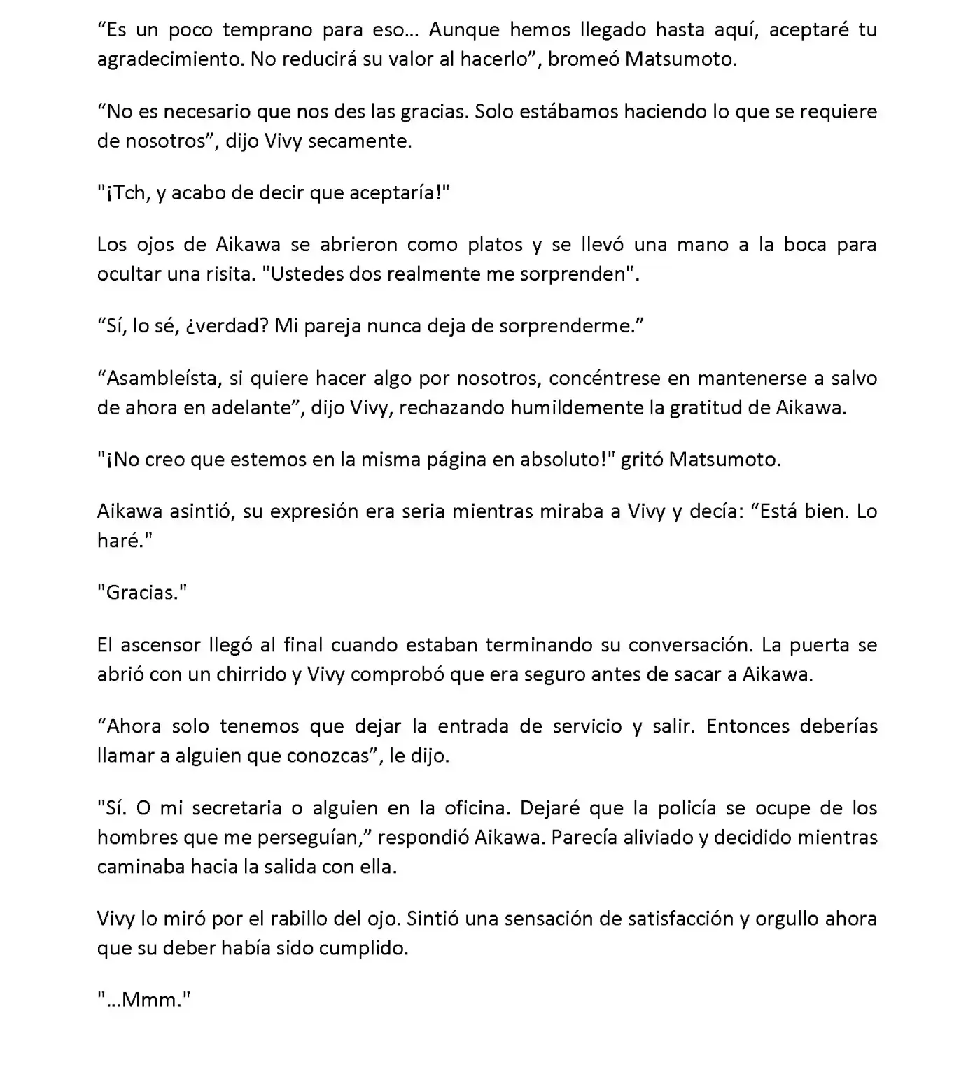 Vivy: Fluorite Eye's Song (Novela) - Capítulo 2.09 - Página 4 - LectorTMOo