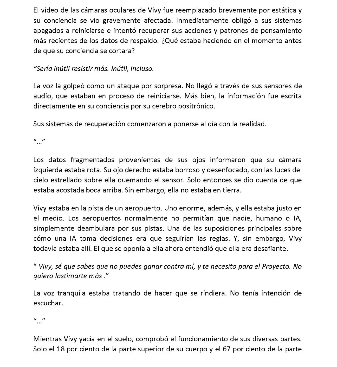 Vivy: Fluorite Eye's Song (Novela) - Capítulo 2.12 - Página 4 - LectorTMOo