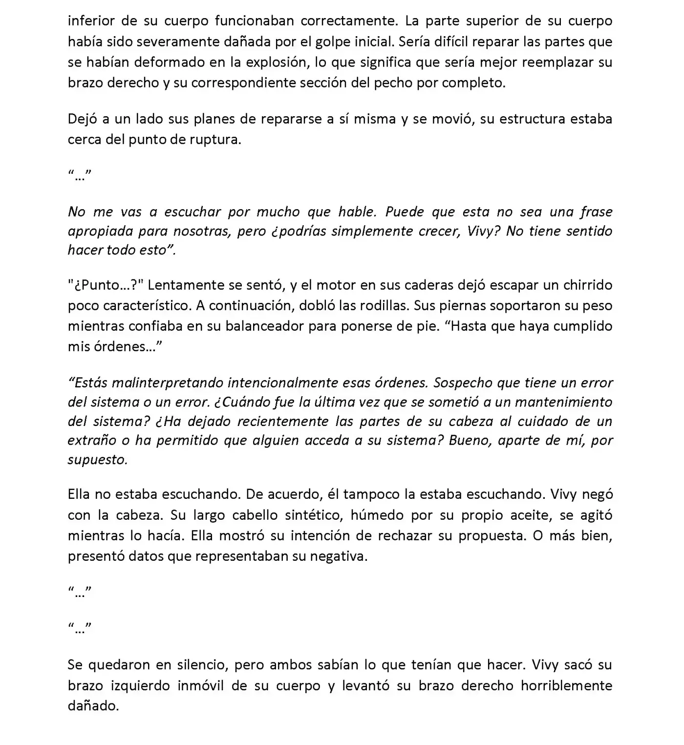 Vivy: Fluorite Eye's Song (Novela) - Capítulo 2.12 - Página 5 - LectorTMOo