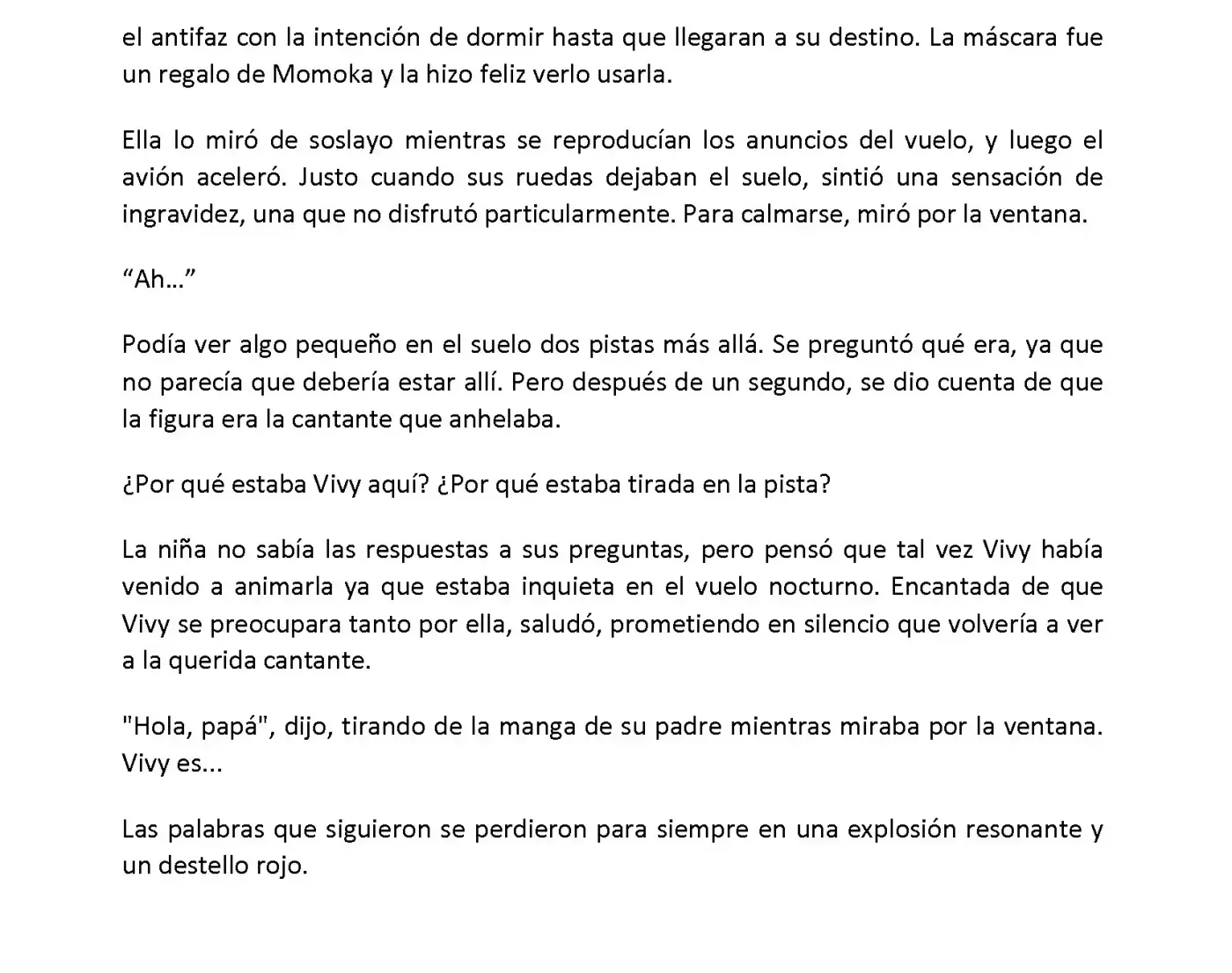 Vivy: Fluorite Eye's Song (Novela) - Capítulo 2.13 - Página 4 - LectorTMOo