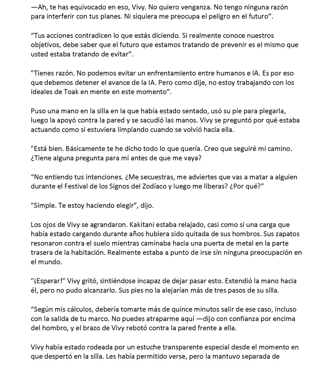 Vivy: Fluorite Eye's Song (Novela) - Capítulo 21.02 - Página 3 - LectorTMOo