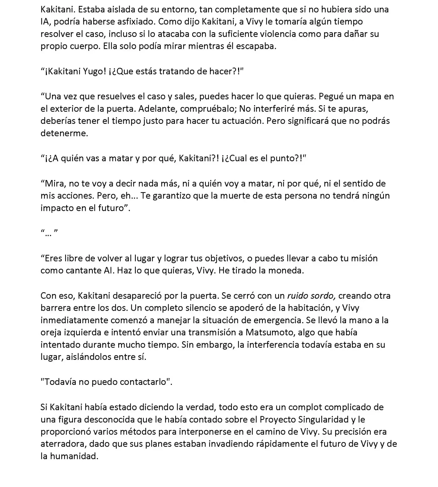 Vivy: Fluorite Eye's Song (Novela) - Capítulo 21.02 - Página 4 - LectorTMOo