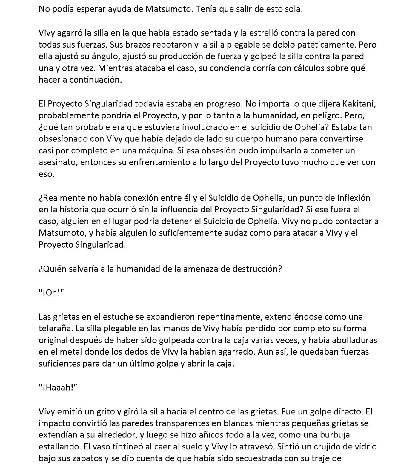 Vivy: Fluorite Eye's Song (Novela) - Capítulo 21.02 - Página 5 - LectorTMOo
