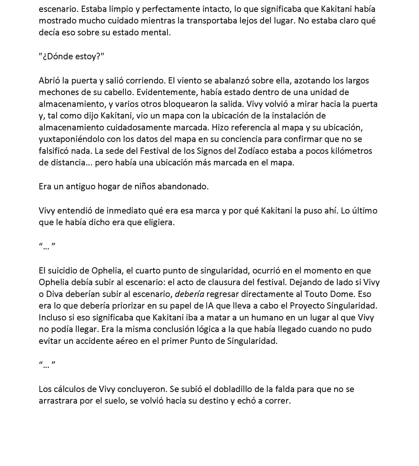 Vivy: Fluorite Eye's Song (Novela) - Capítulo 21.02 - Página 6 - LectorTMOo
