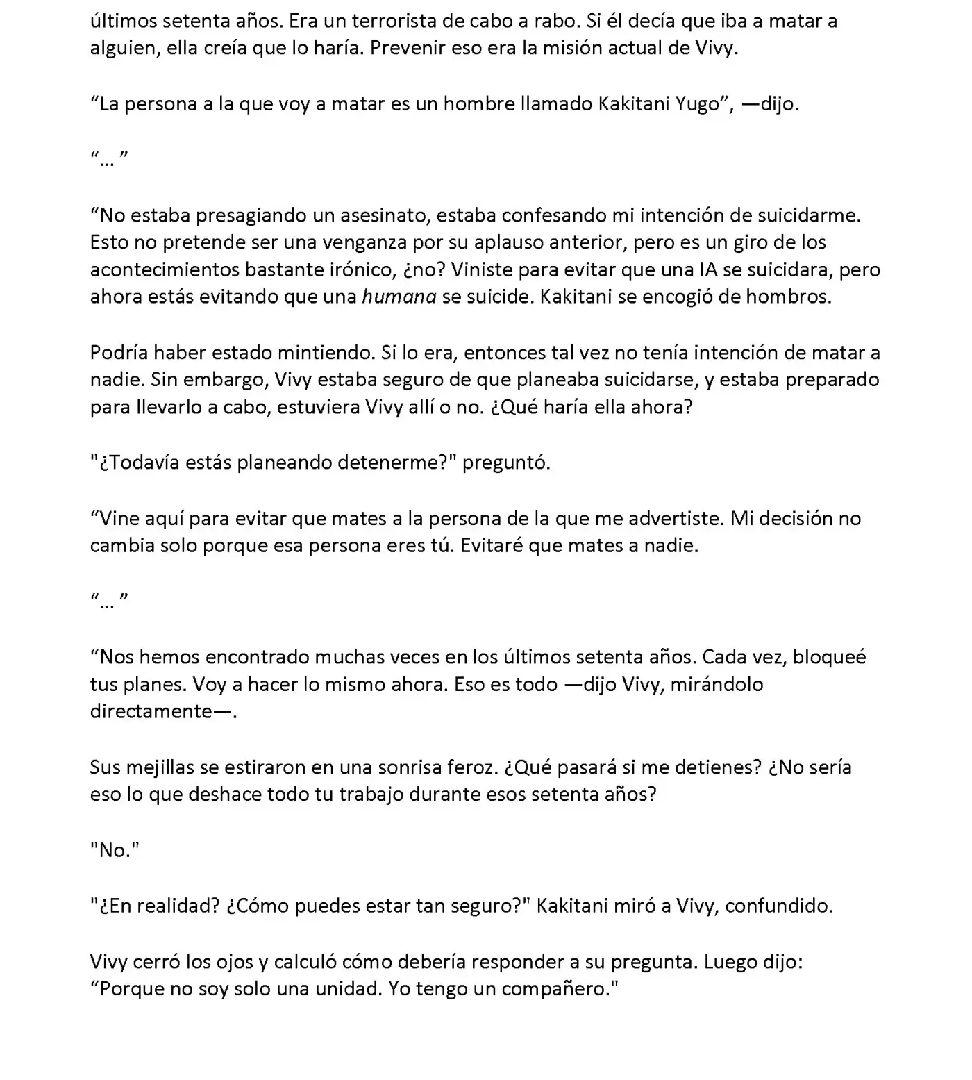 Vivy: Fluorite Eye's Song (Novela) - Capítulo 21.03 - Página 7 - LectorTMOo