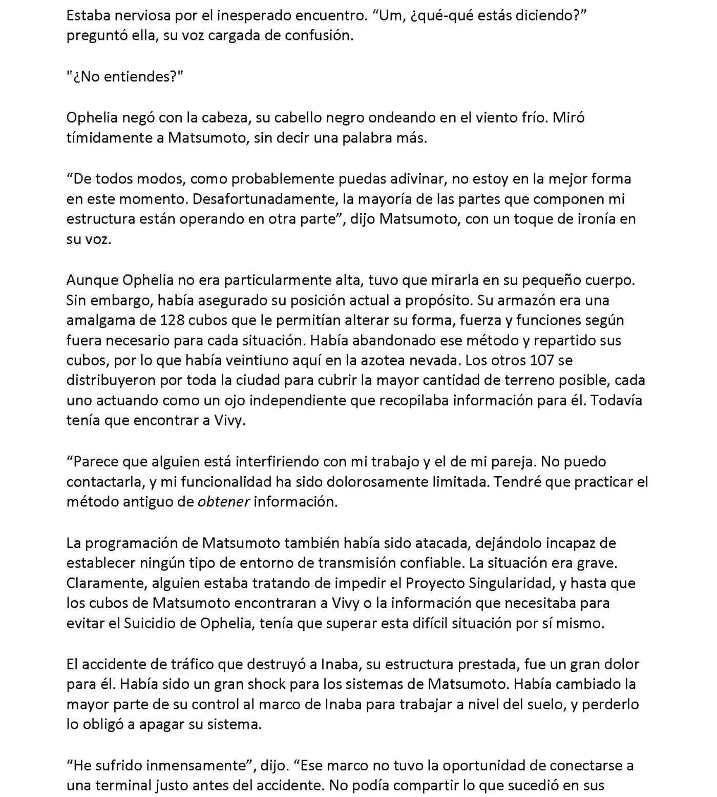 Vivy: Fluorite Eye's Song (Novela) - Capítulo 21.04 - Página 3 - LectorTMOo