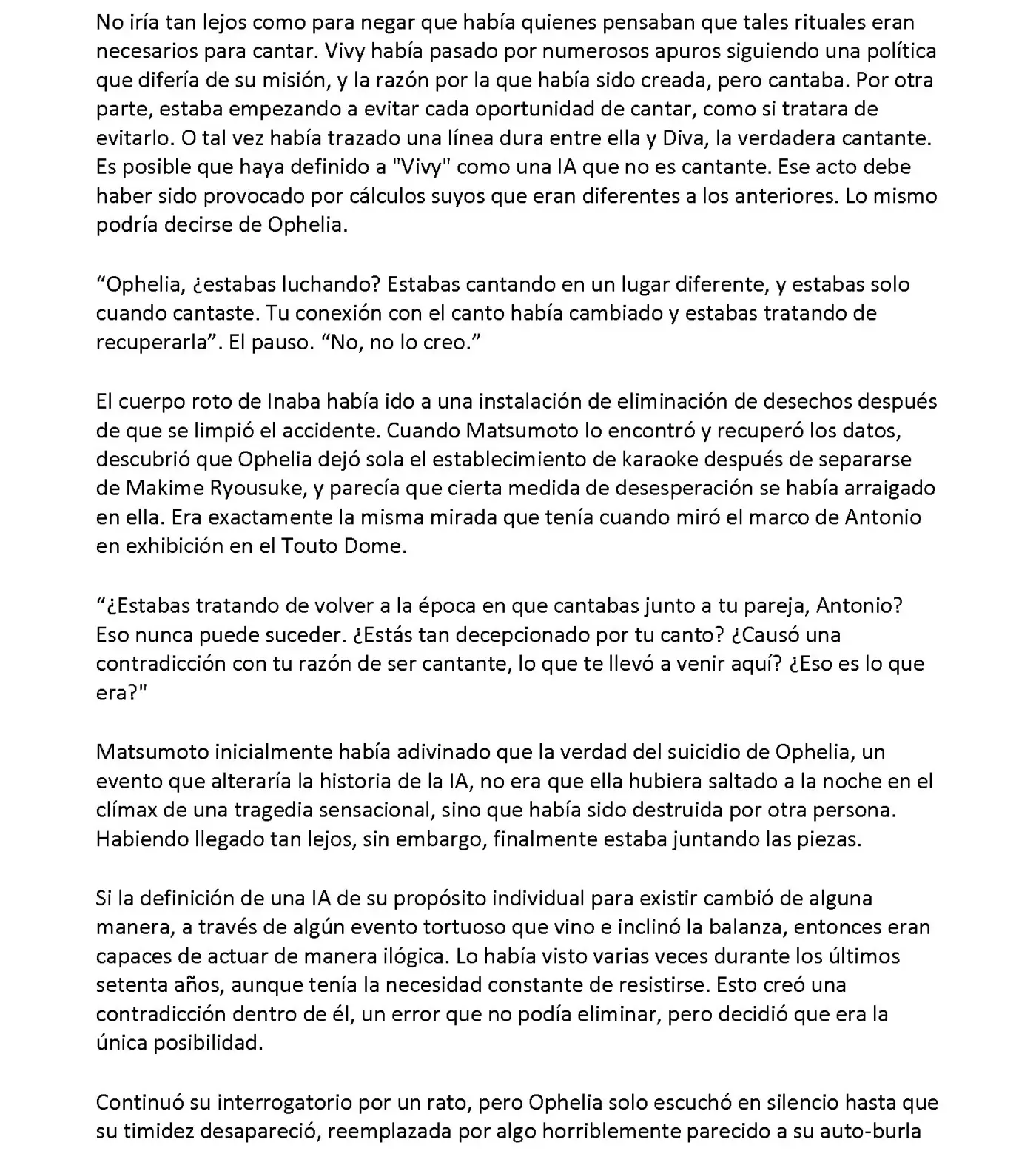 Vivy: Fluorite Eye's Song (Novela) - Capítulo 21.04 - Página 7 - LectorTMOo