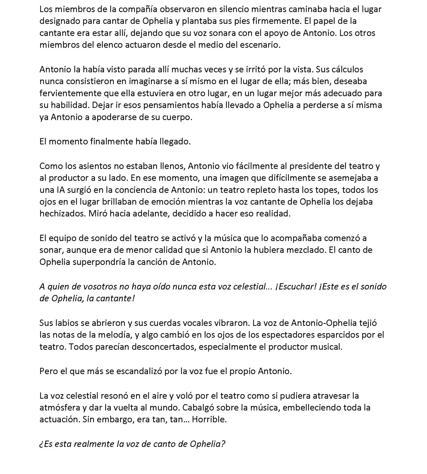 Vivy: Fluorite Eye's Song (Novela) - Capítulo 22.04 - Página 6 - LectorTMOo