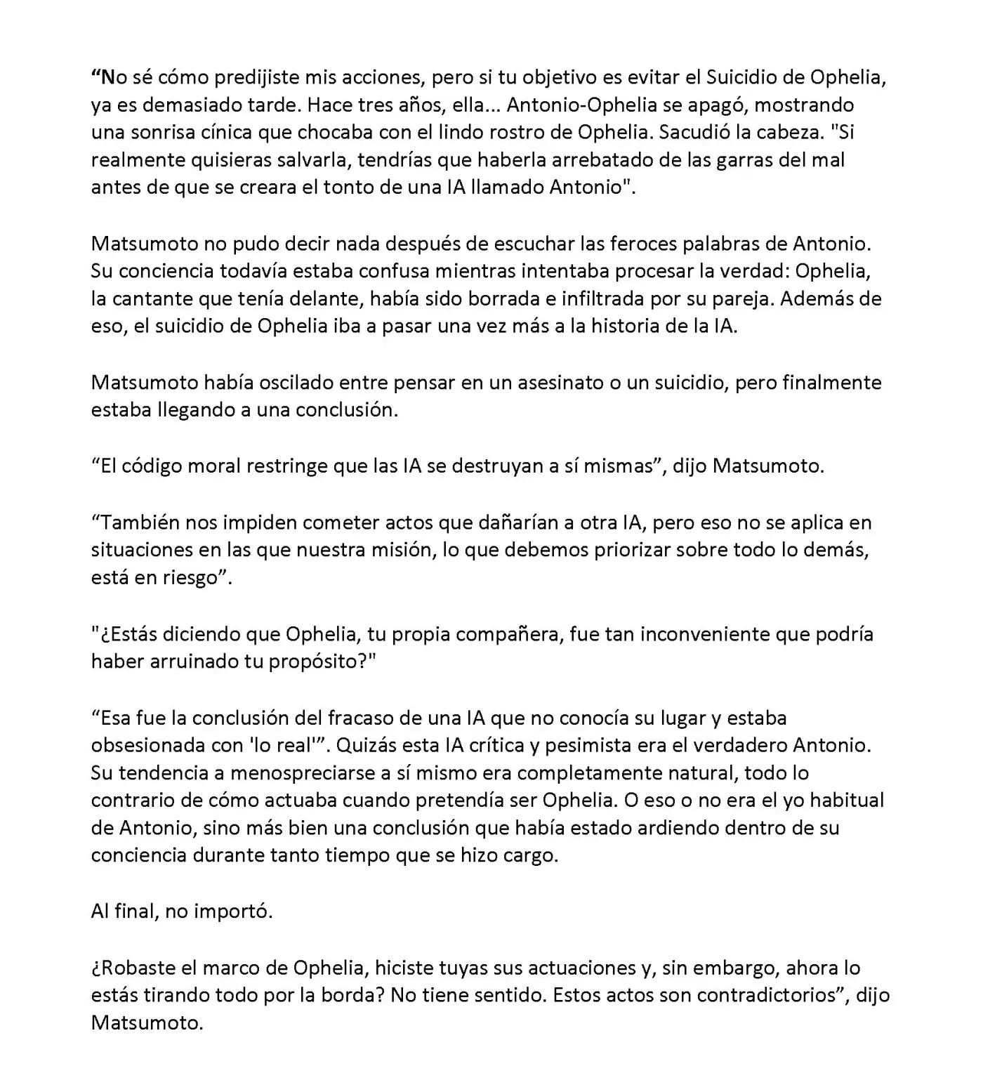 Vivy: Fluorite Eye's Song (Novela) - Capítulo 22.07 - Página 3 - LectorTMOo