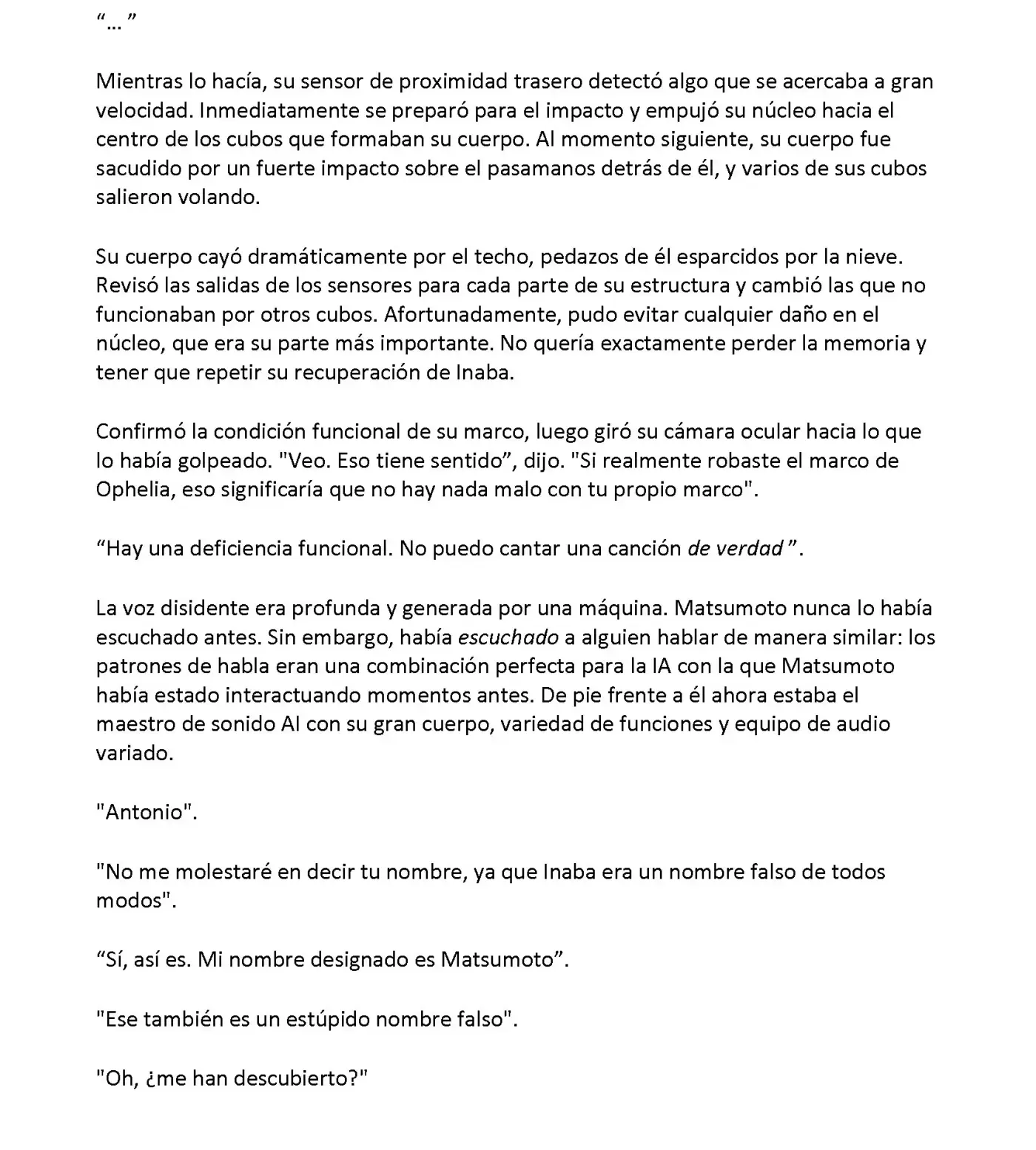 Vivy: Fluorite Eye's Song (Novela) - Capítulo 22.07 - Página 7 - LectorTMOo