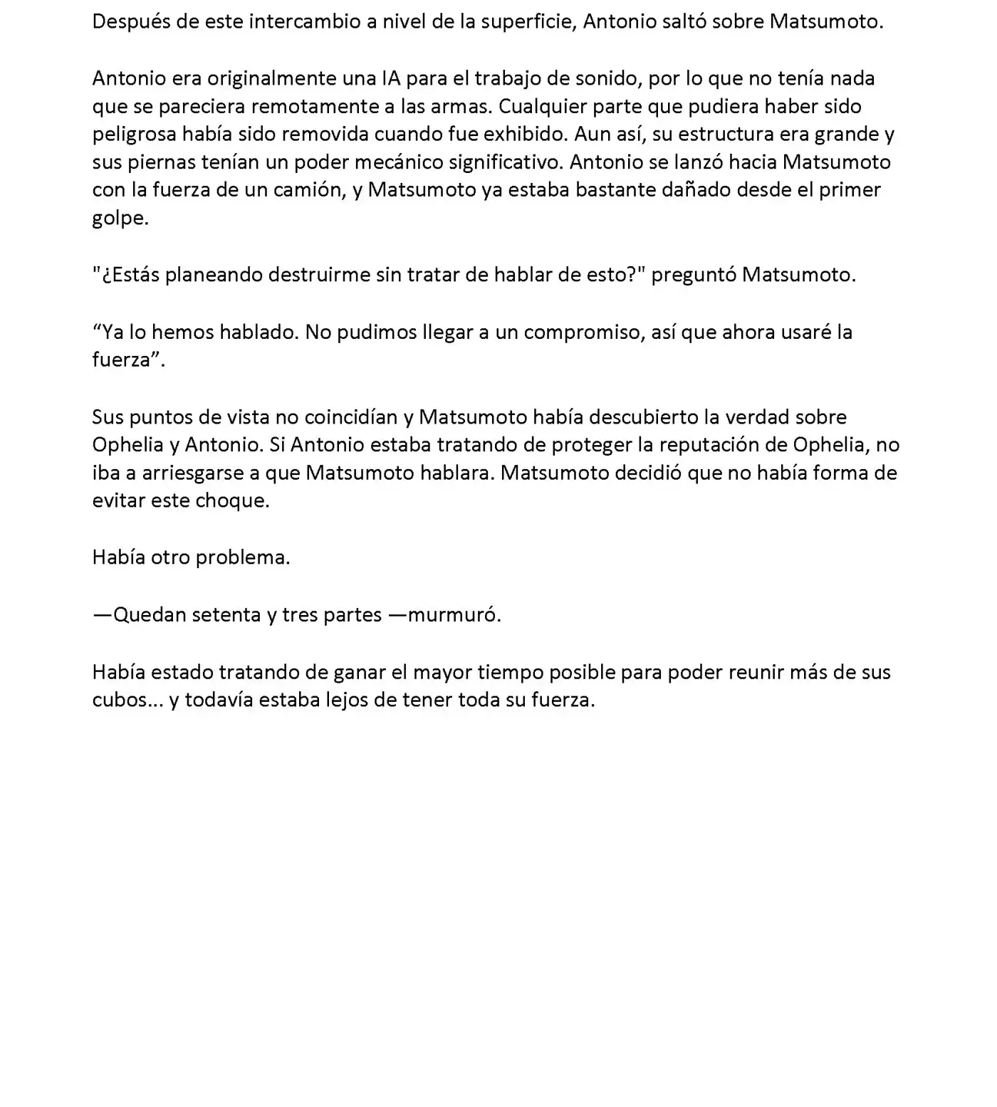 Vivy: Fluorite Eye's Song (Novela) - Capítulo 22.07 - Página 8 - LectorTMOo