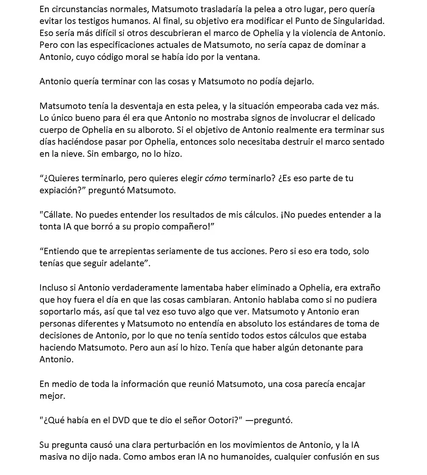 Vivy: Fluorite Eye's Song (Novela) - Capítulo 23.02 - Página 3 - LectorTMOo