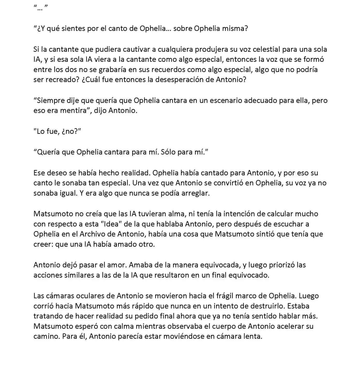 Vivy: Fluorite Eye's Song (Novela) - Capítulo 23.02 - Página 8 - LectorTMOo
