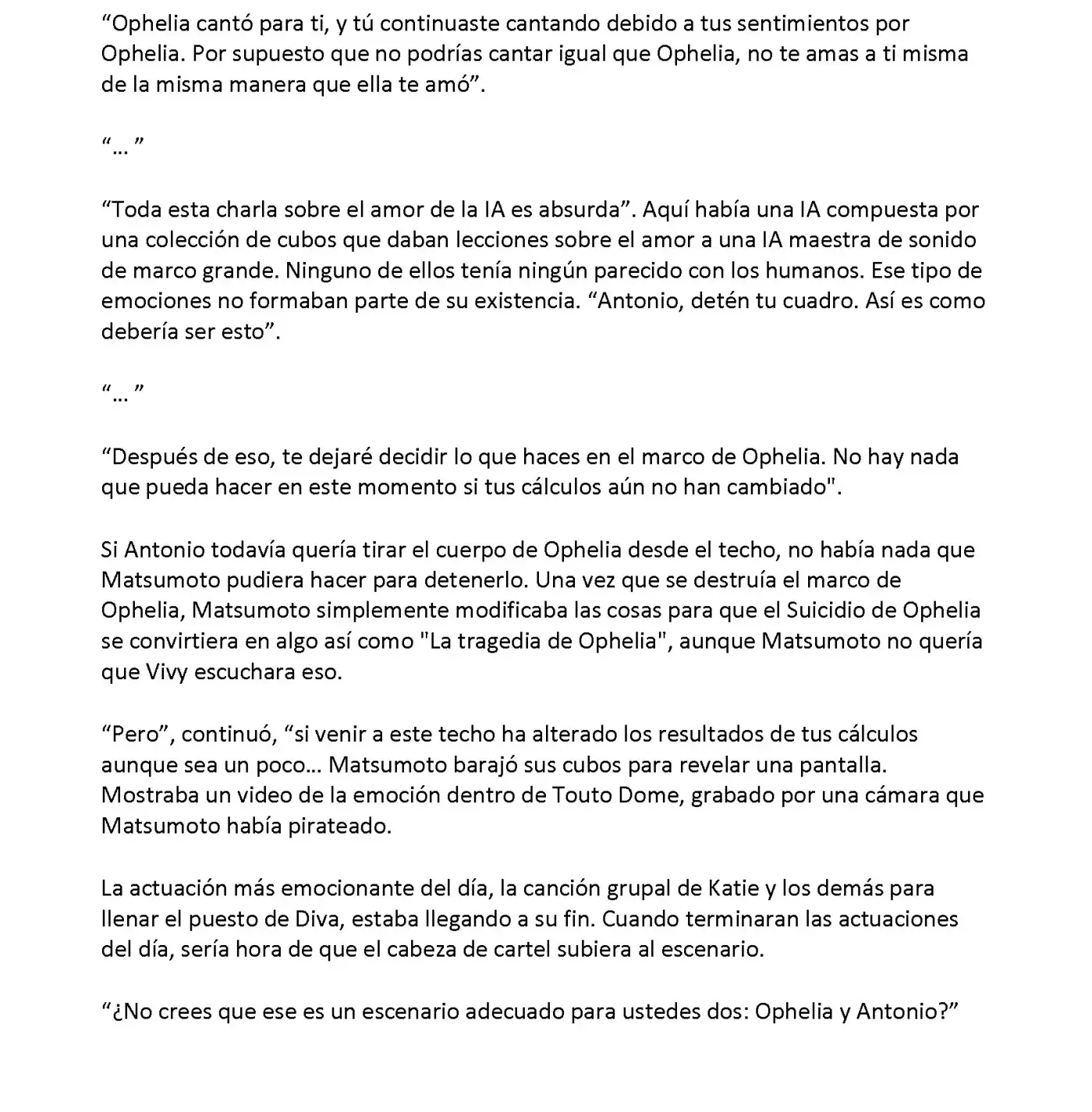 Vivy: Fluorite Eye's Song (Novela) - Capítulo 23.04 - Página 4 - LectorTMOo