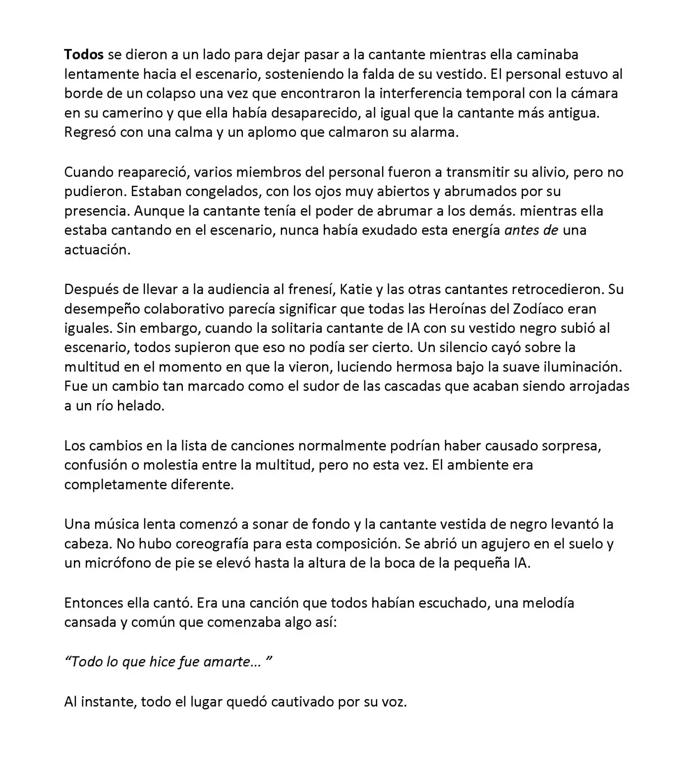 Vivy: Fluorite Eye's Song (Novela) - Capítulo 23.05 - Página 3 - LectorTMOo