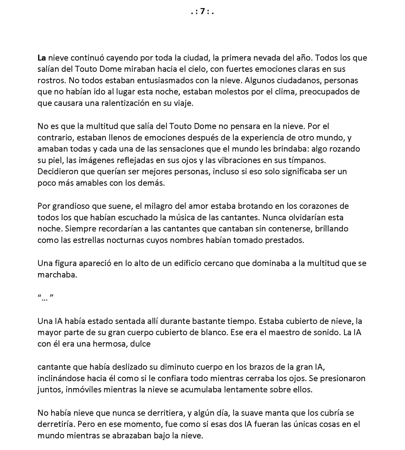 Vivy: Fluorite Eye's Song (Novela) - Capítulo 23.07 - Página 3 - LectorTMOo