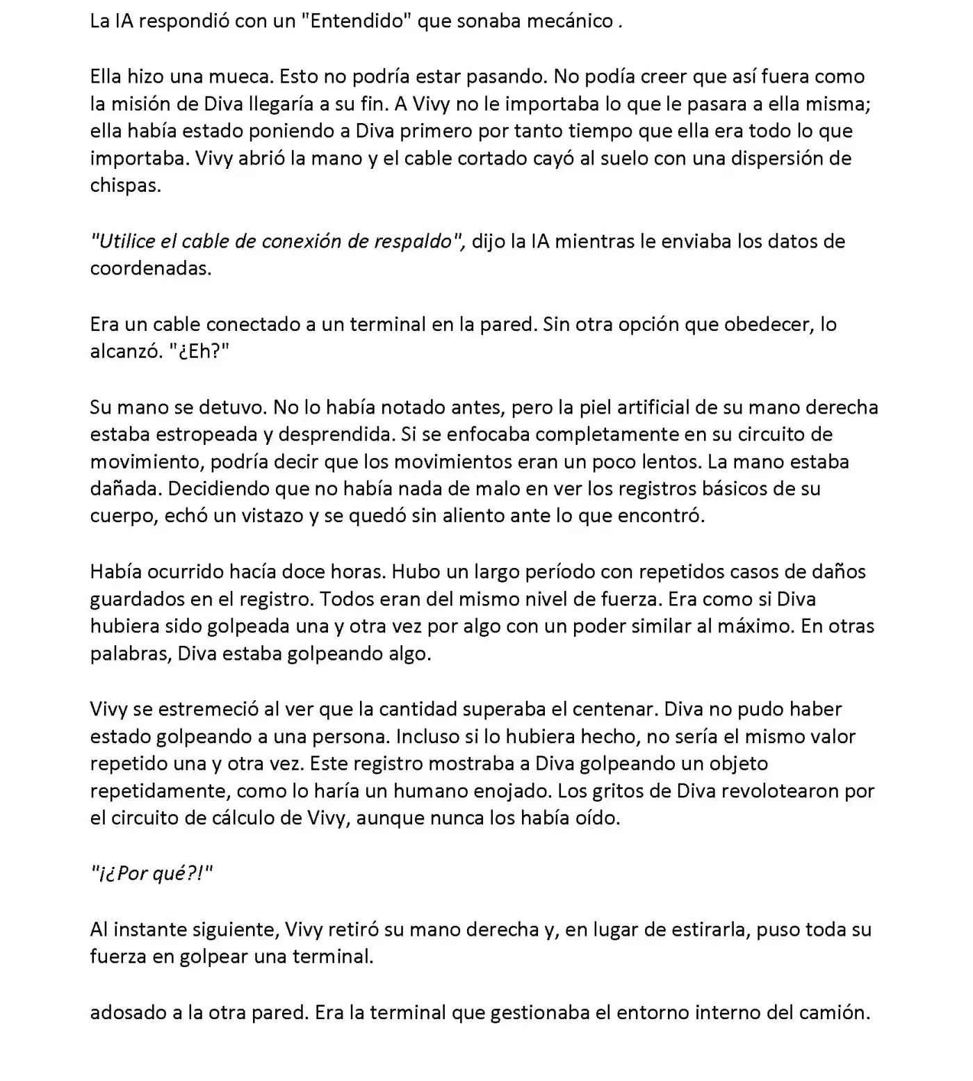 Vivy: Fluorite Eye's Song (Novela) - Capítulo 24.03 - Página 7 - LectorTMOo