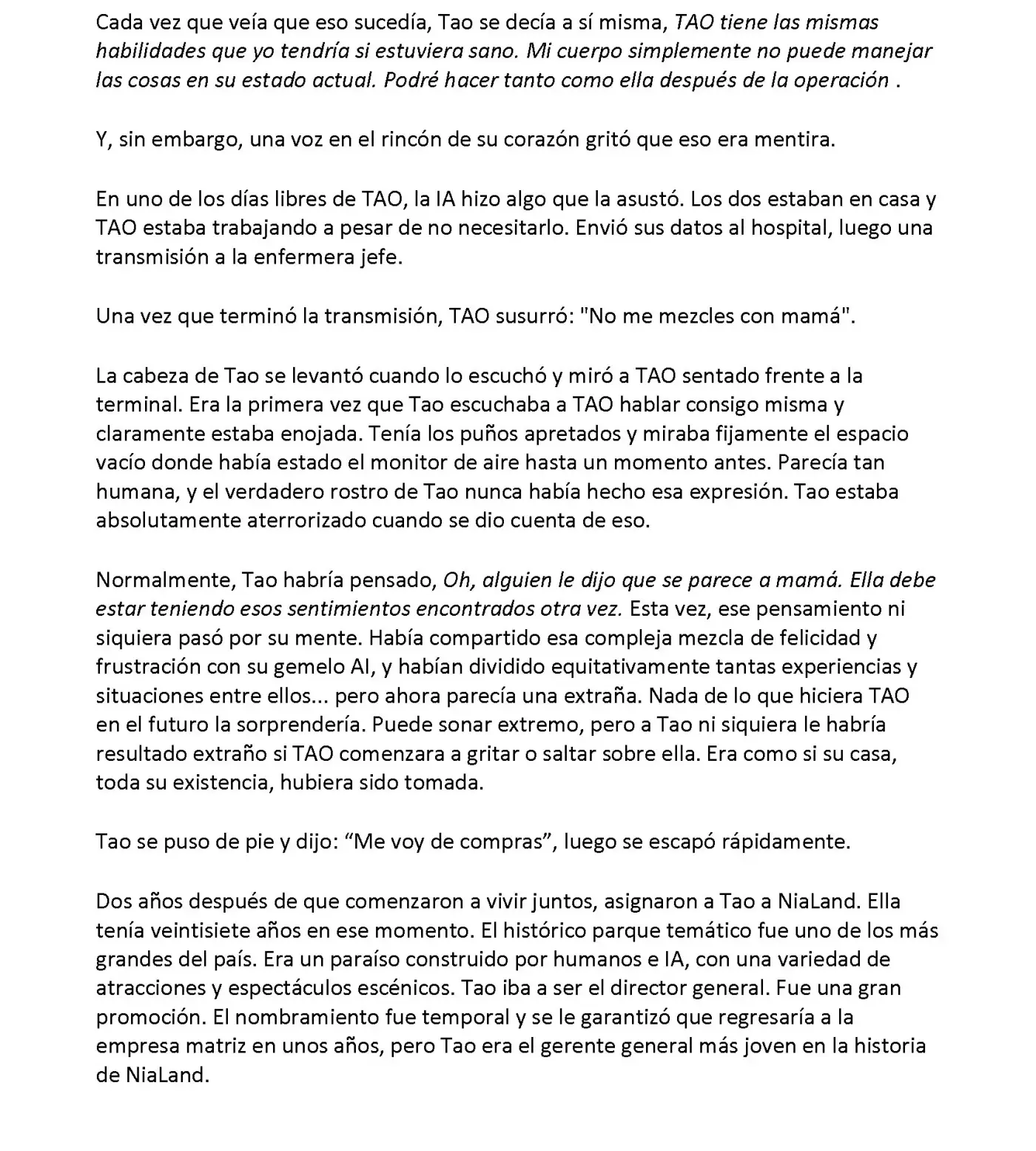 Vivy: Fluorite Eye's Song (Novela) - Capítulo 25.031 - Página 7 - LectorTMOo