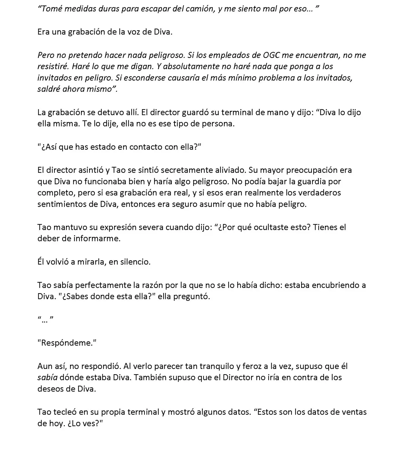 Vivy: Fluorite Eye's Song (Novela) - Capítulo 25.05 - Página 4 - LectorTMOo