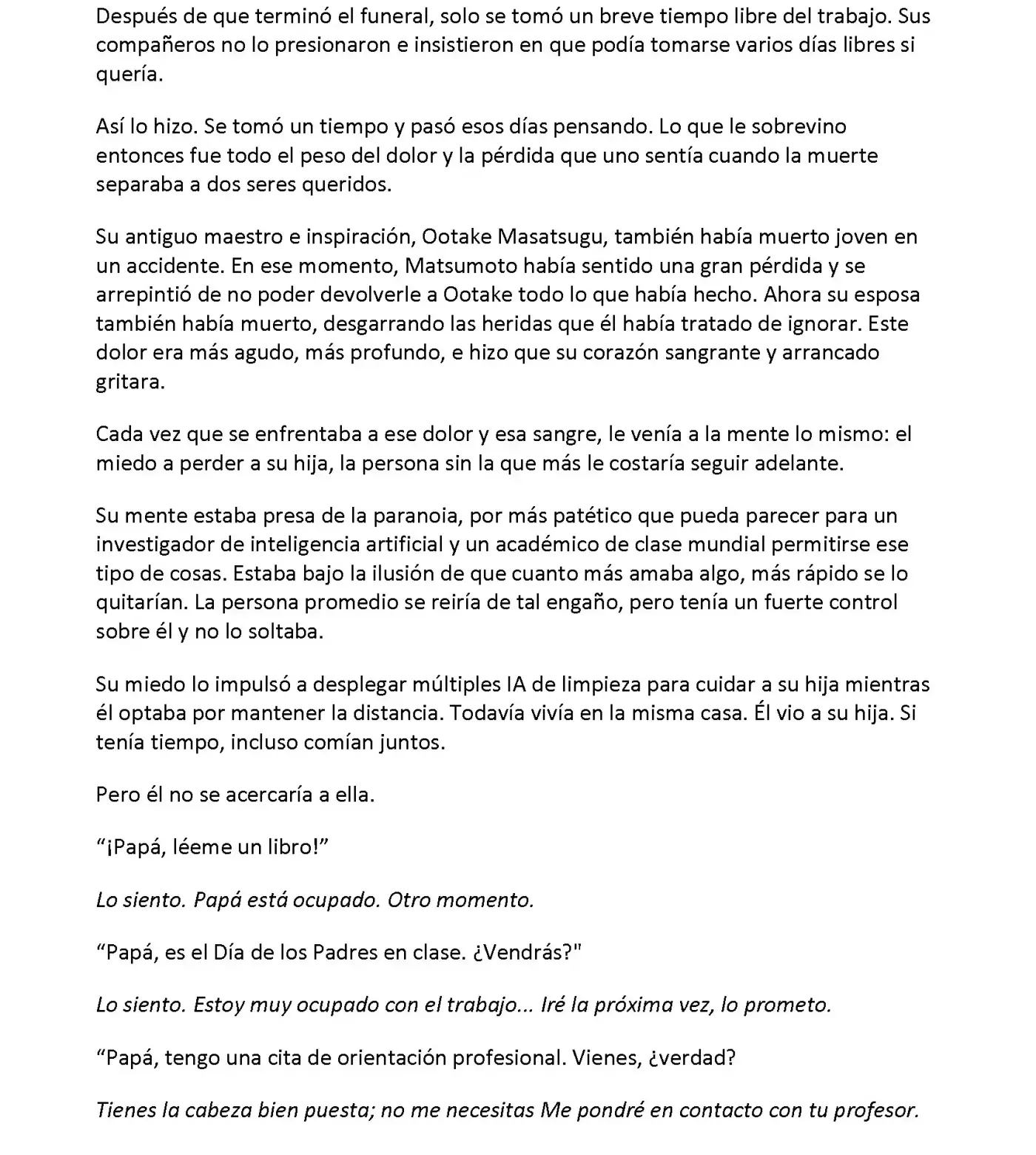 Vivy: Fluorite Eye's Song (Novela) - Capítulo 28.04 - Página 3 - LectorTMOo