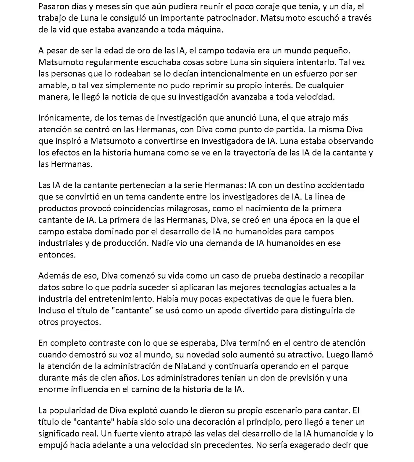 Vivy: Fluorite Eye's Song (Novela) - Capítulo 28.05 - Página 4 - LectorTMOo