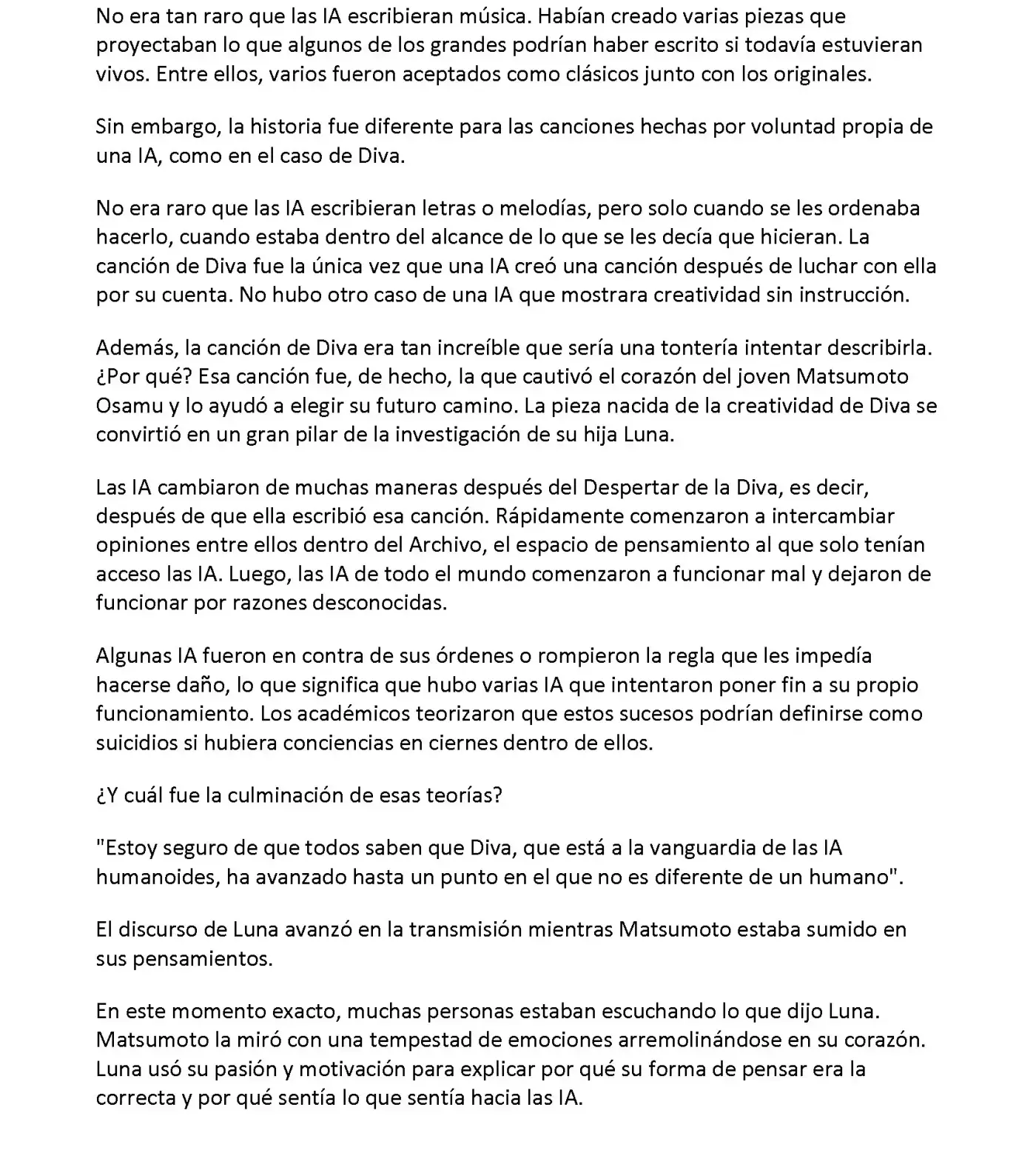 Vivy: Fluorite Eye's Song (Novela) - Capítulo 28.05 - Página 8 - LectorTMOo