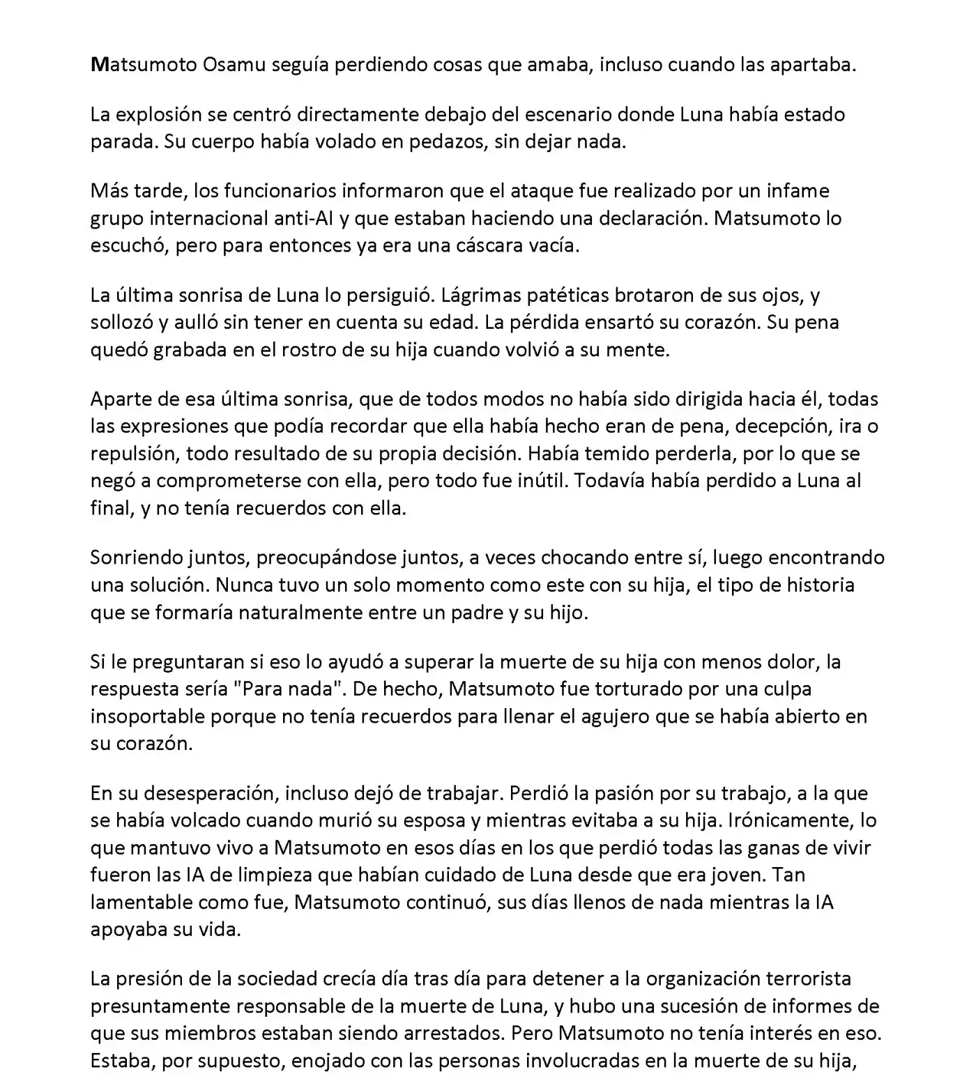 Vivy: Fluorite Eye's Song (Novela) - Capítulo 28.06 - Página 3 - LectorTMOo