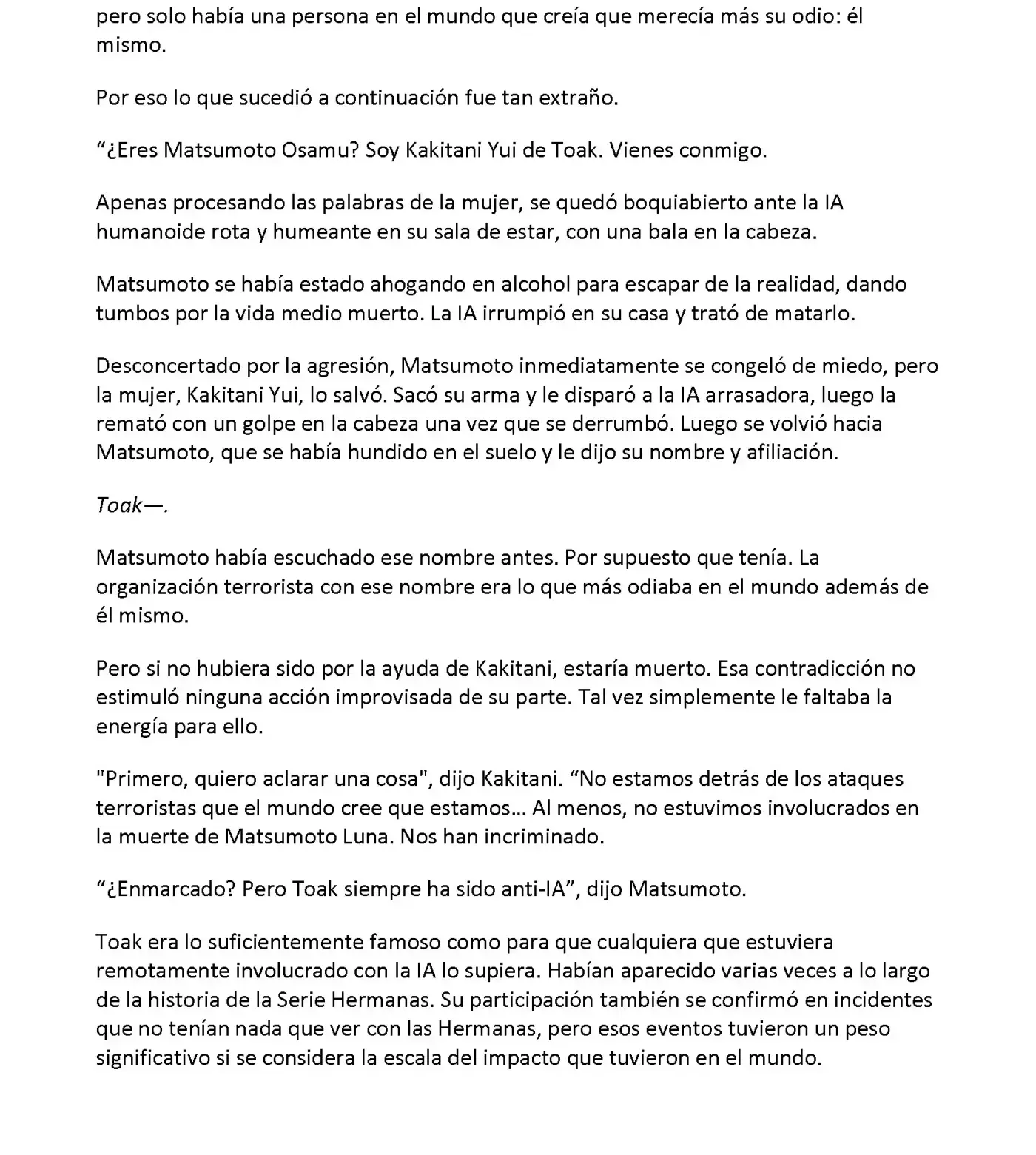 Vivy: Fluorite Eye's Song (Novela) - Capítulo 28.06 - Página 4 - LectorTMOo