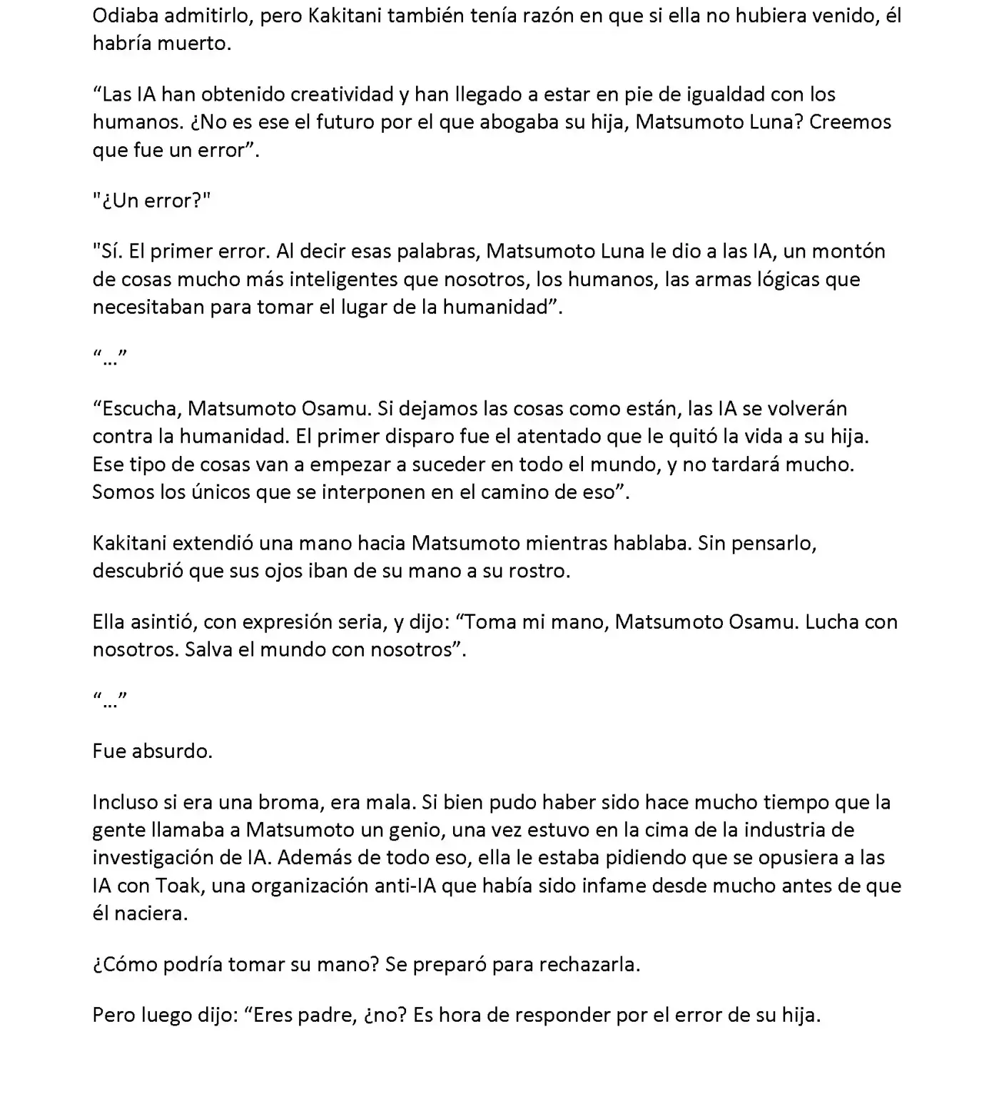 Vivy: Fluorite Eye's Song (Novela) - Capítulo 28.06 - Página 6 - LectorTMOo