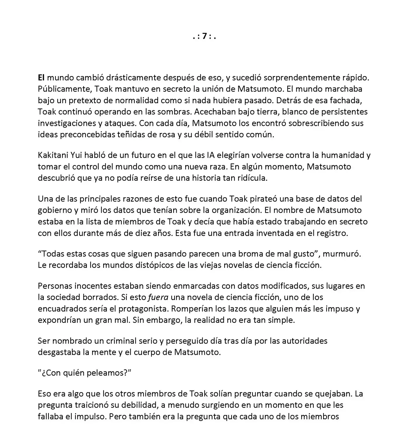 Vivy: Fluorite Eye's Song (Novela) - Capítulo 28.07 - Página 2 - LectorTMOo