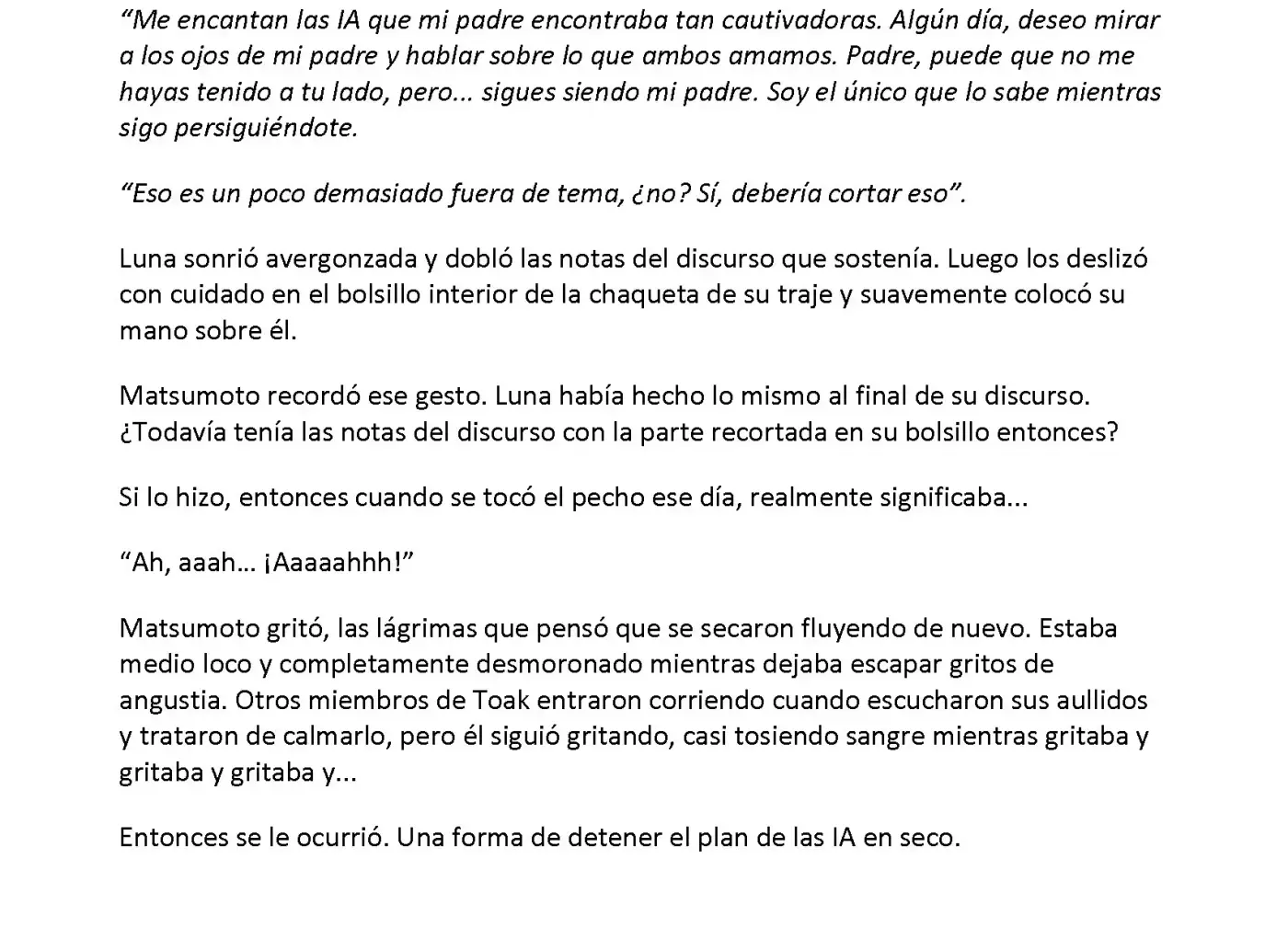 Vivy: Fluorite Eye's Song (Novela) - Capítulo 28.07 - Página 5 - LectorTMOo
