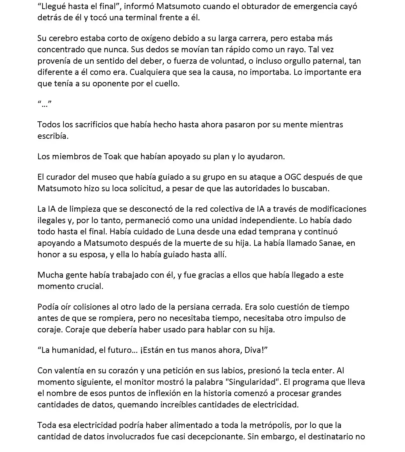 Vivy: Fluorite Eye's Song (Novela) - Capítulo 28.09 - Página 3 - LectorTMOo