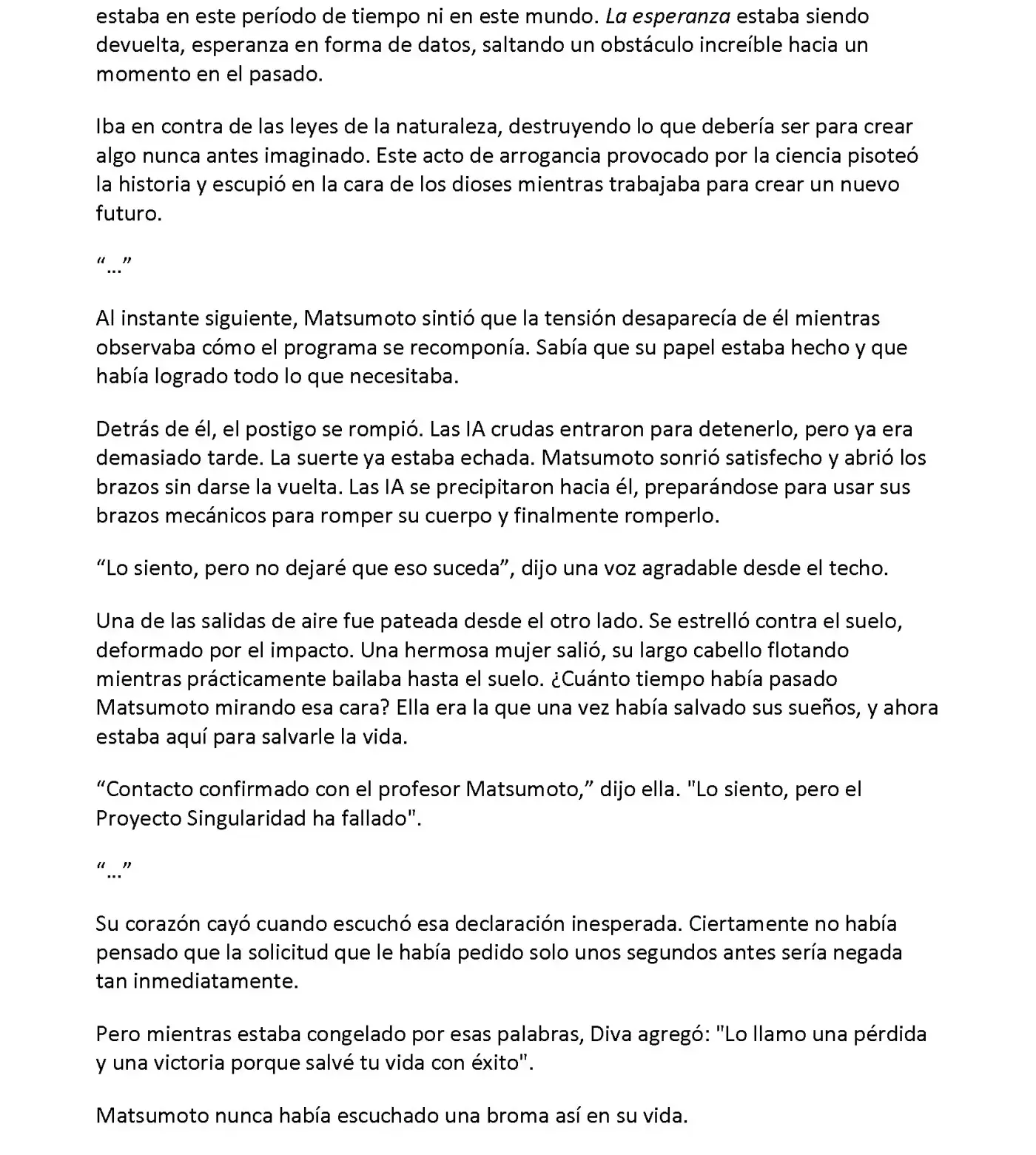 Vivy: Fluorite Eye's Song (Novela) - Capítulo 28.09 - Página 4 - LectorTMOo