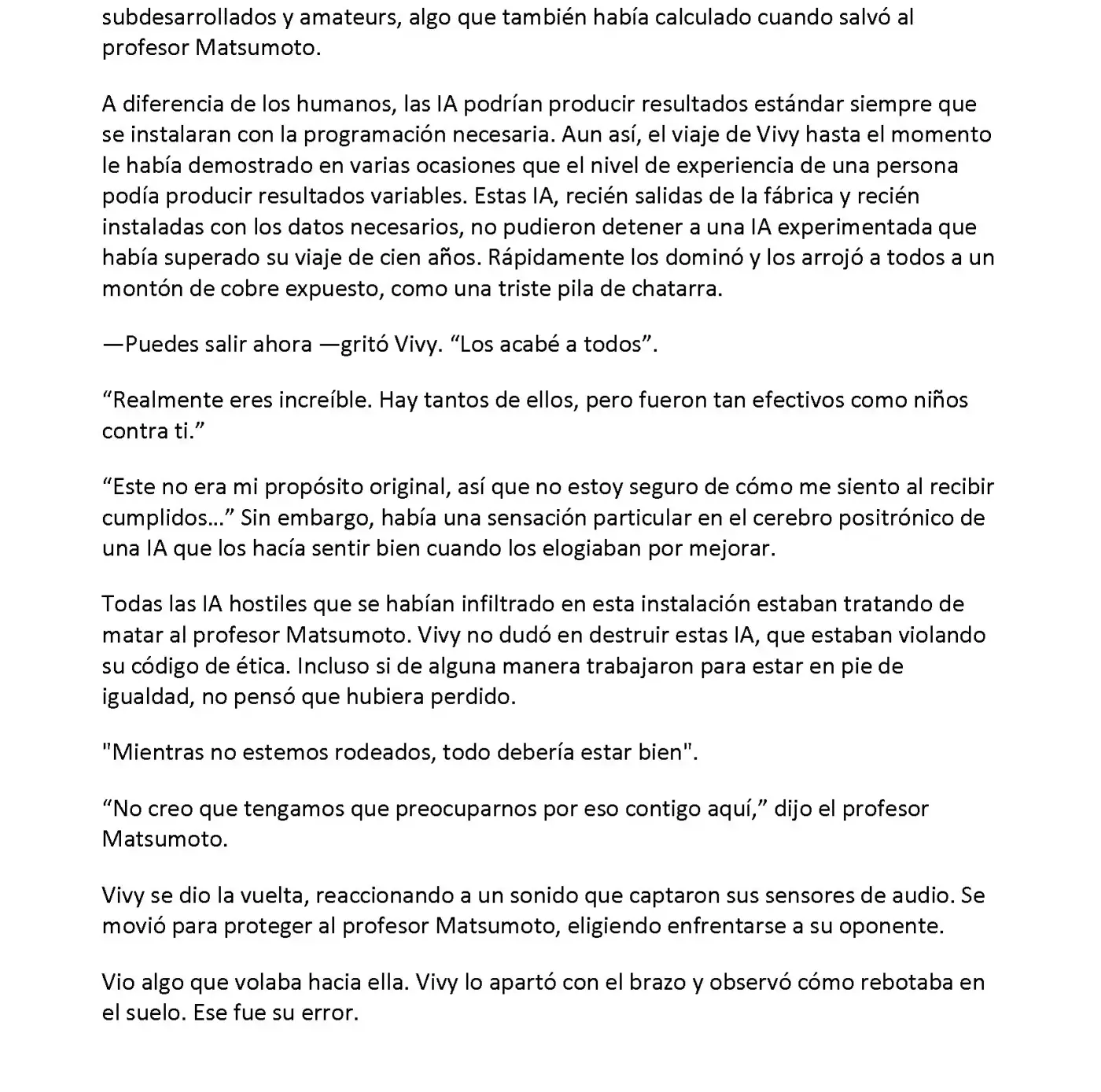 Vivy: Fluorite Eye's Song (Novela) - Capítulo 29.01 - Página 5 - LectorTMOo