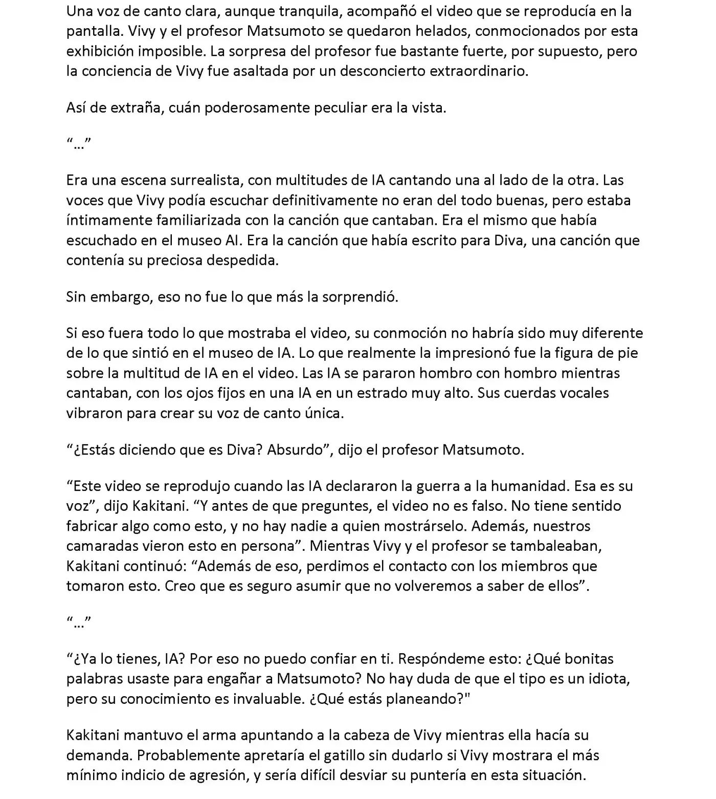 Vivy: Fluorite Eye's Song (Novela) - Capítulo 29.04 - Página 3 - LectorTMOo