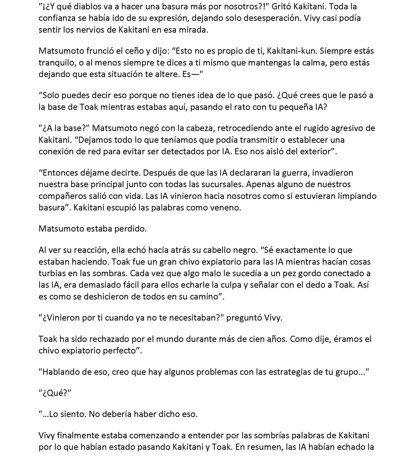 Vivy: Fluorite Eye's Song (Novela) - Capítulo 29.04 - Página 6 - LectorTMOo
