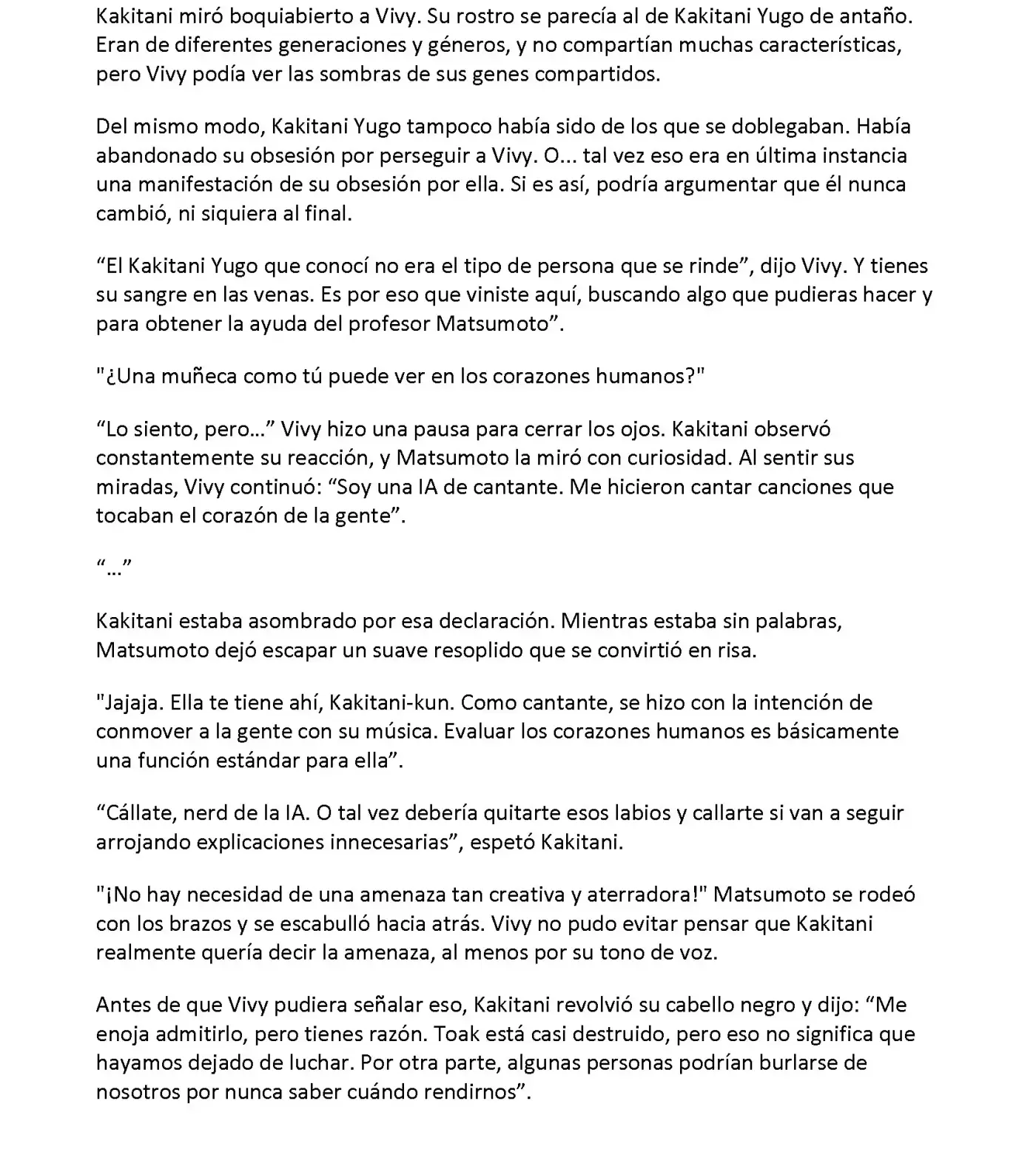 Vivy: Fluorite Eye's Song (Novela) - Capítulo 29.04 - Página 8 - LectorTMOo