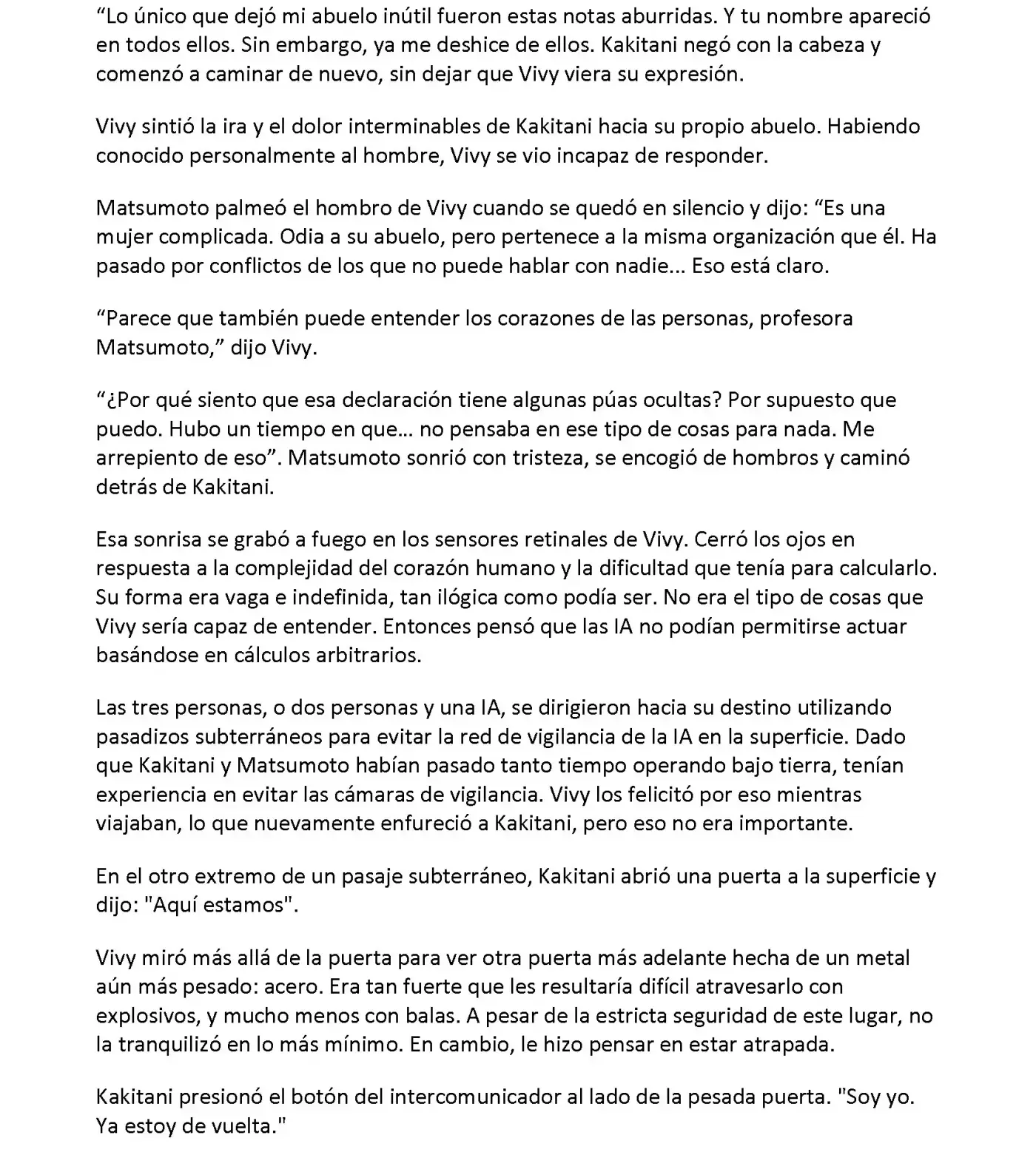 Vivy: Fluorite Eye's Song (Novela) - Capítulo 29.05 - Página 4 - LectorTMOo