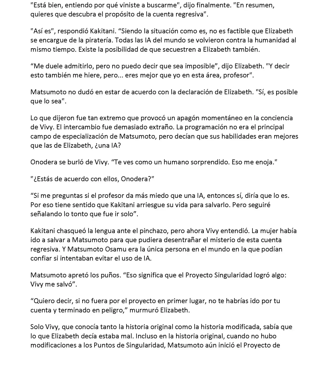 Vivy: Fluorite Eye's Song (Novela) - Capítulo 29.06 - Página 7 - LectorTMOo